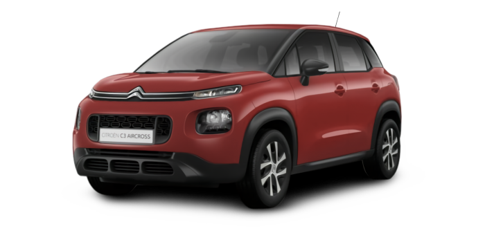 Citroën C3 Aircross 1.2 Turbo 100 cv Manuale PLUS a noleggio