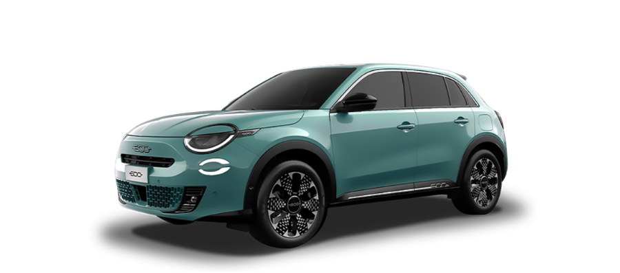 Noleggio a lungo termine di Fiat 600 Elettrica Elettrica 156cv Red